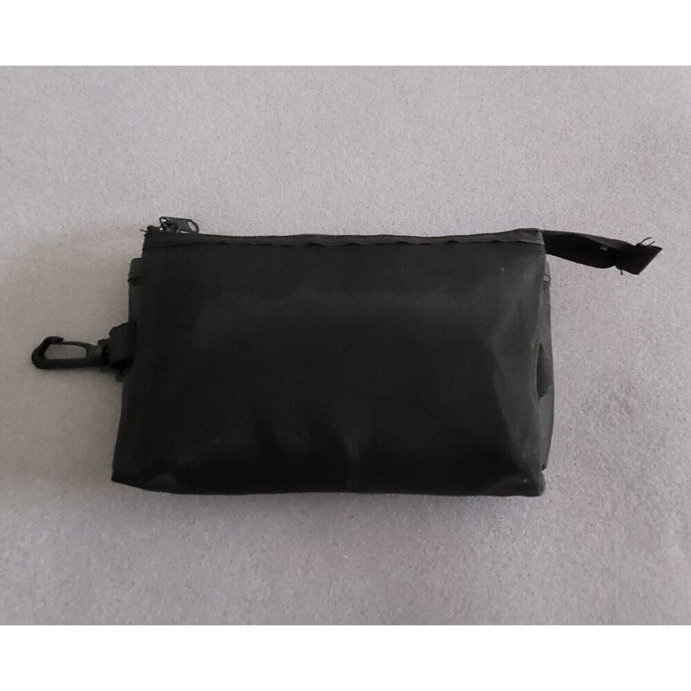 MAGELLAN'S Travel/Packable Black Shawl/Wrap 22"x72" Folds down to 7"X5"X2" Pouch - Picture 8 of 9